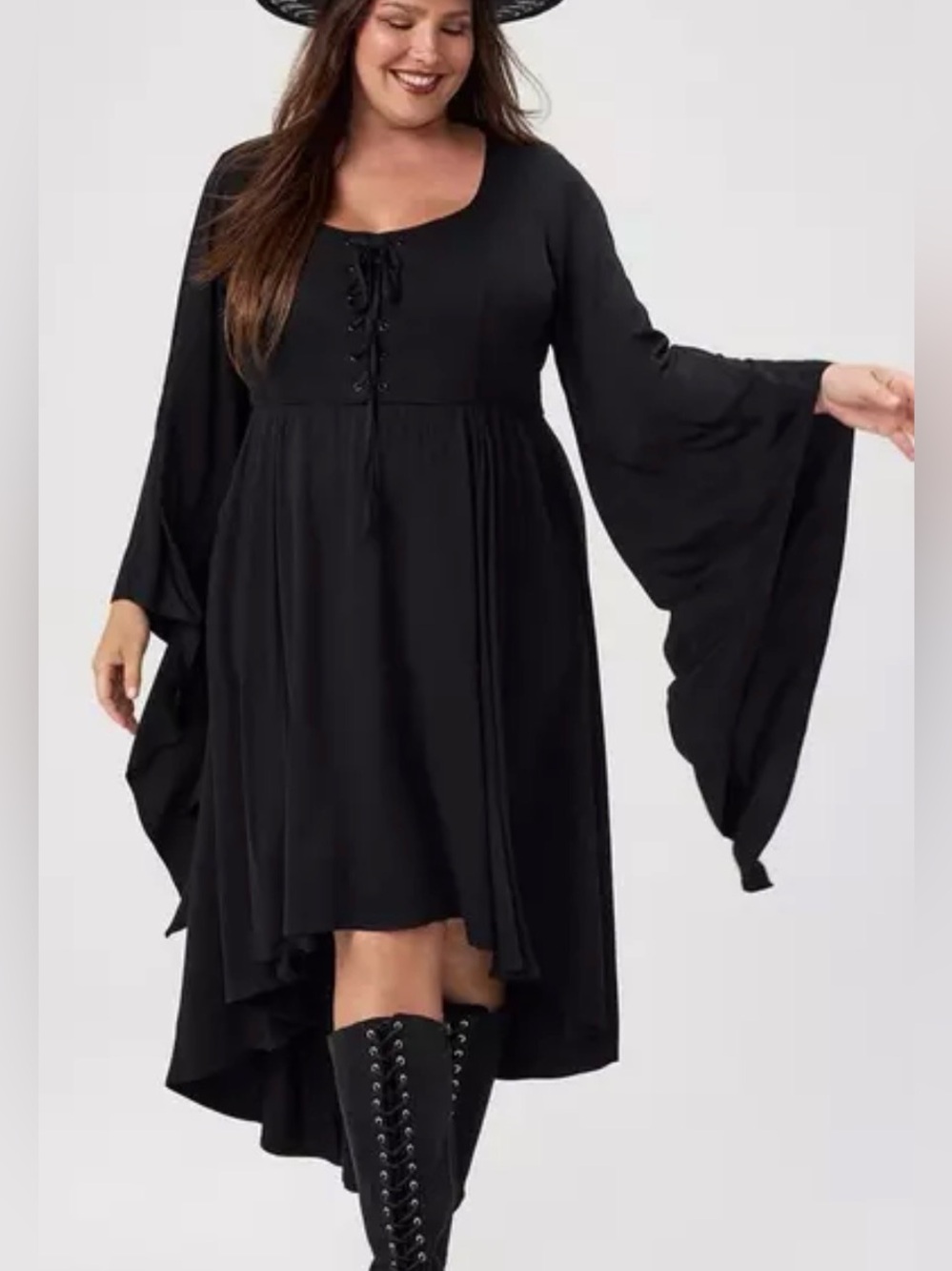 NWOT TORRId hi-low bell sleeve corset style cosplay Halloween costume dress 2X
